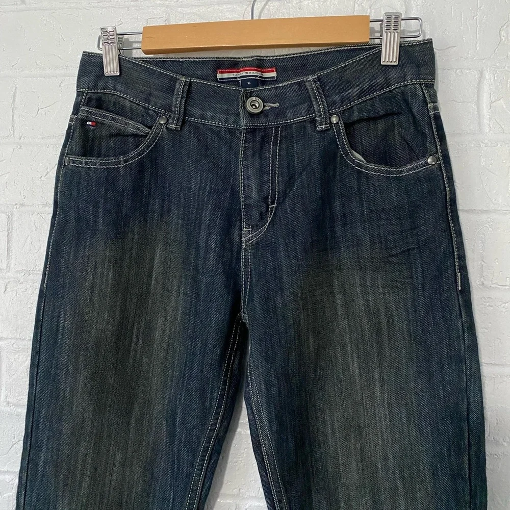 Tommy Hilfiger Dark Wash Capri Jeans